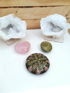 Mandala dot art op stenen @ Sterrenlicht